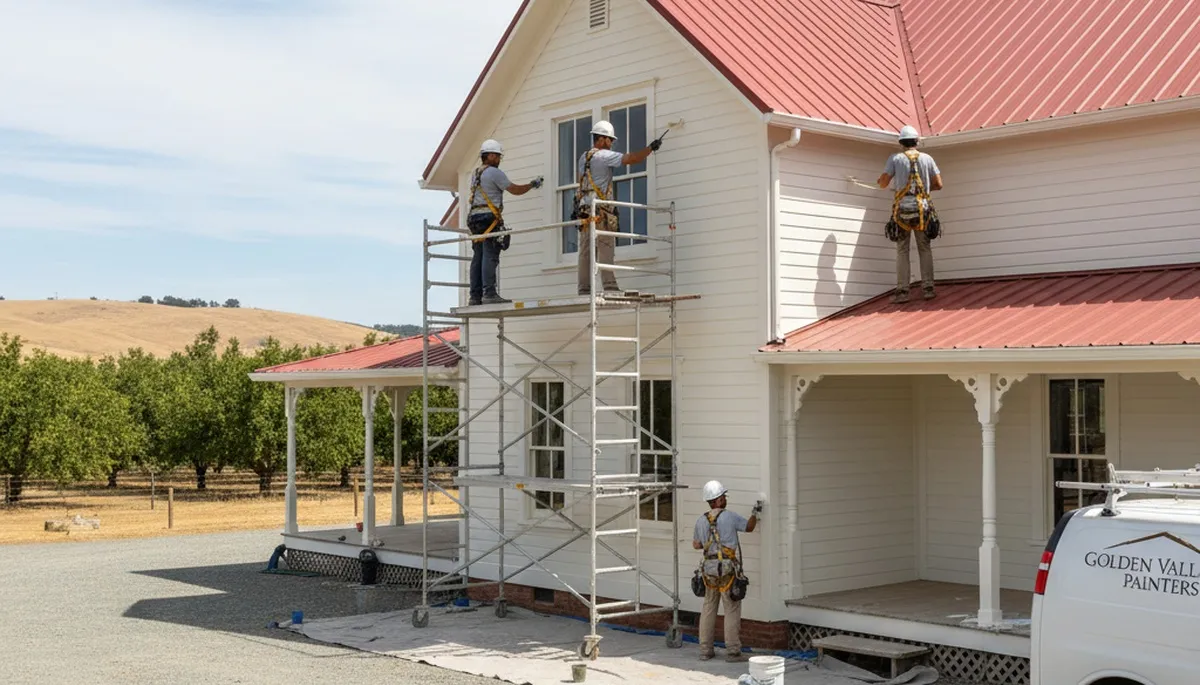 Professional painters providing painting services in Modesto, CA for residential and commercial properties