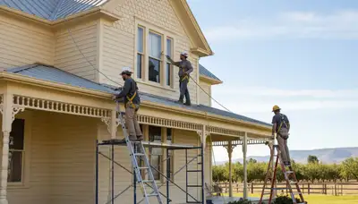 Professional painters in Modesto, CA providing residential and commercial painting services