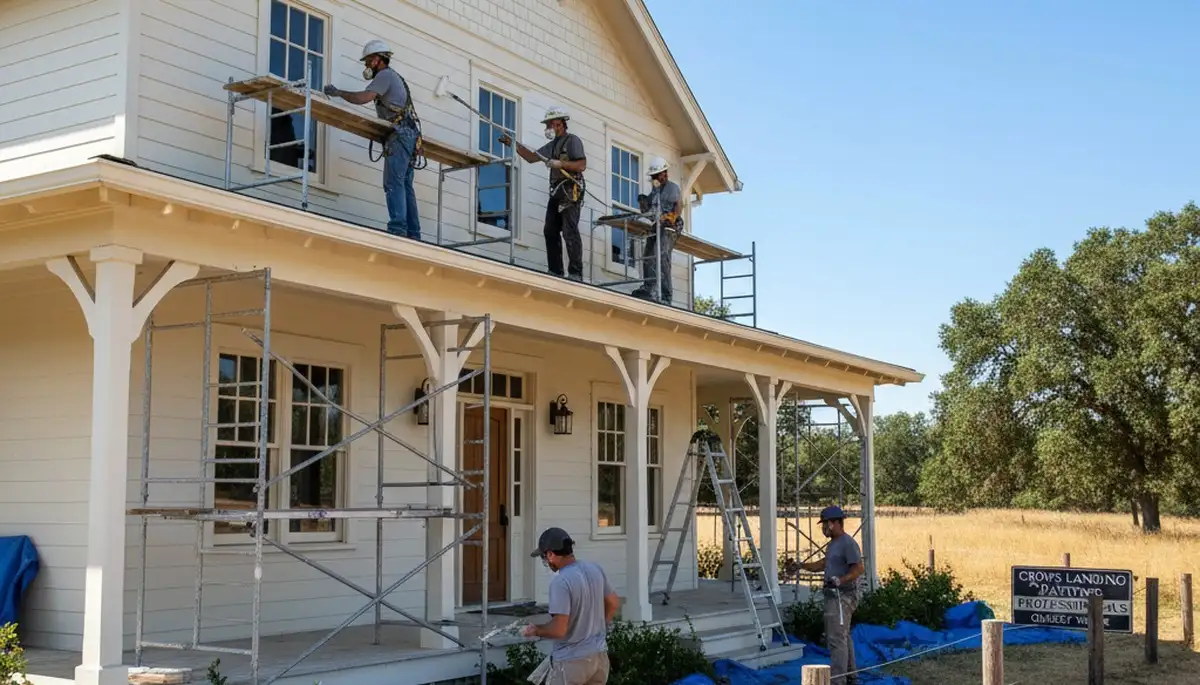 Painting contractors in Modesto, CA providing professional house painting services