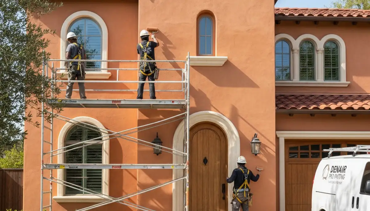 Painting contractors in Modesto, CA providing professional interior and exterior house painting services