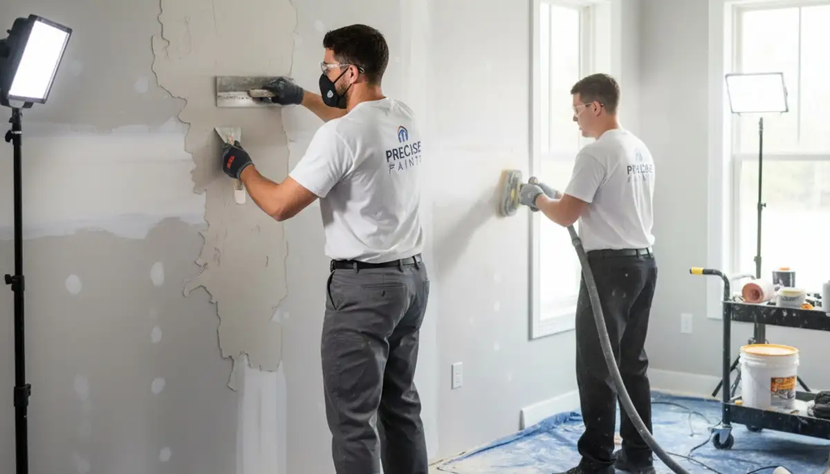 Professional drywall repair in Modesto, CA for cracks, holes, and water-damaged walls