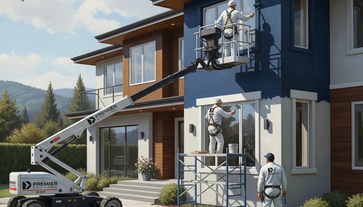 Exterior house painting in Modesto, CA by Modesto Paint Pros for sun protection and curb appeal