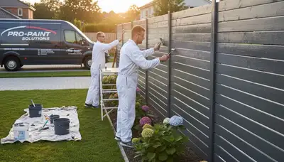 Fence painting in Modesto, CA by Modesto Paint Pros for durable, weather-resistant curb appeal