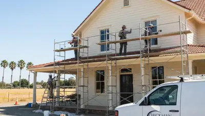 Painting contractor in Modesto, CA providing professional interior and exterior painting services