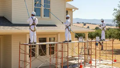 Painter service in Modesto, CA for interior and exterior house painting