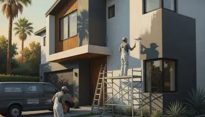 Modesto, CA house painting service for durable exterior and interior home protection
