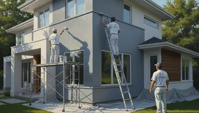 Modesto, CA house painting service for durable exterior and interior home protection