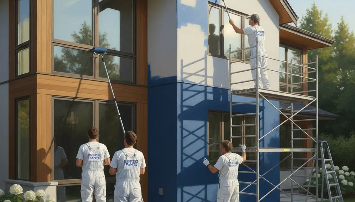 Modesto, CA house painting service by Modesto Paint Pros for durable exterior home protection