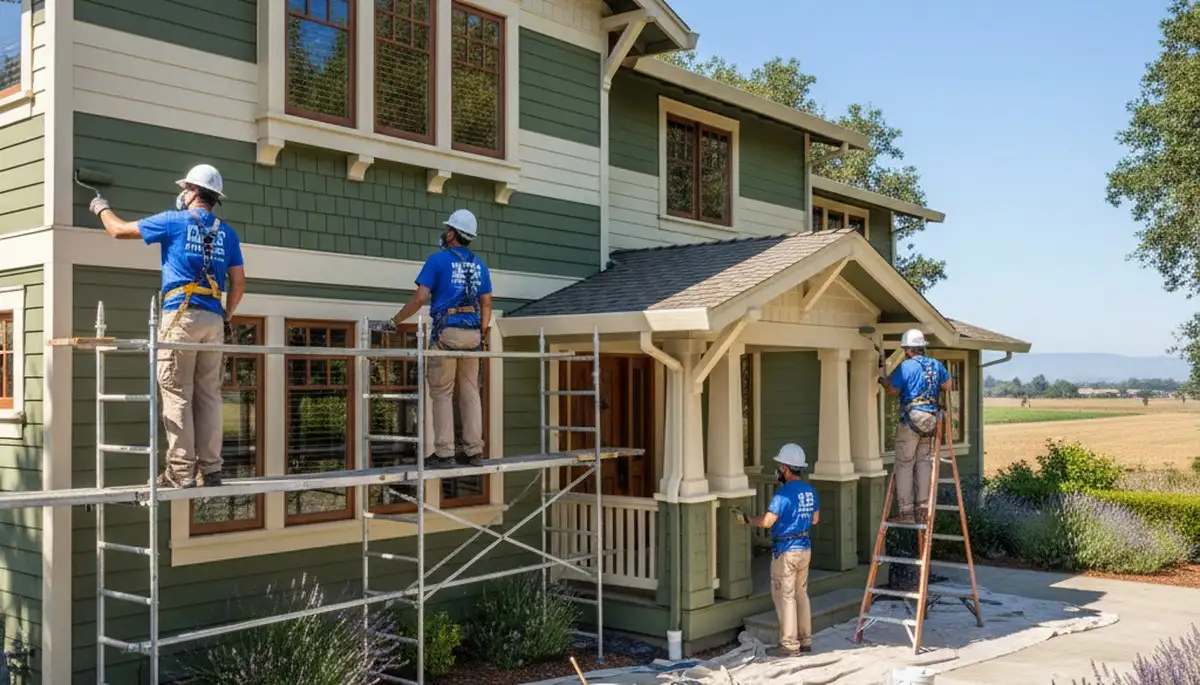Painting contractor in Modesto, CA providing professional residential and commercial painting services