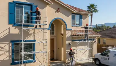 Professional painters serving Modesto, CA with quality interior and exterior painting services