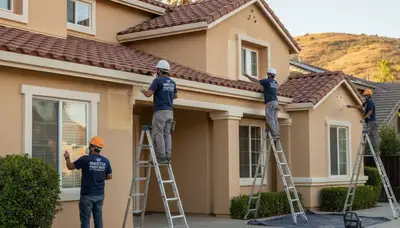 Painting contractor serving Modesto, CA with professional interior and exterior house painting services