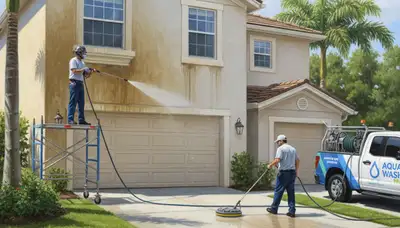 Pressure cleaning service in Modesto, CA to remove dust and buildup from exterior surfaces