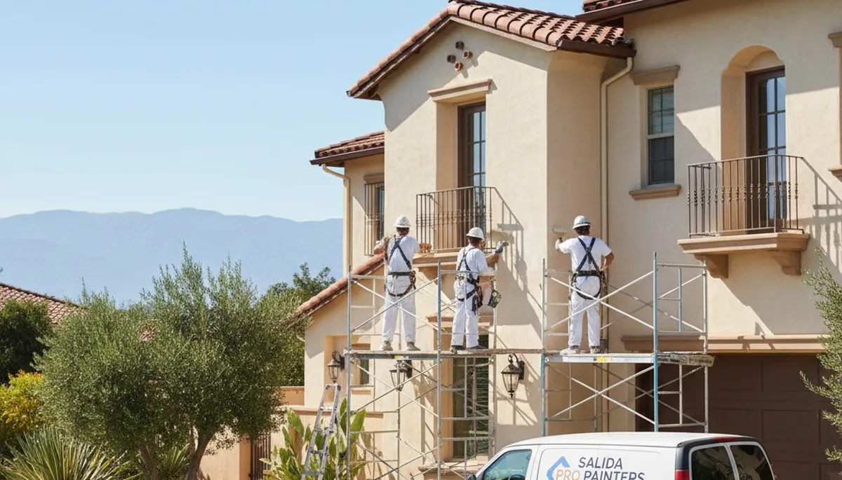 Professional painters serving Modesto, CA for interior and exterior house painting services