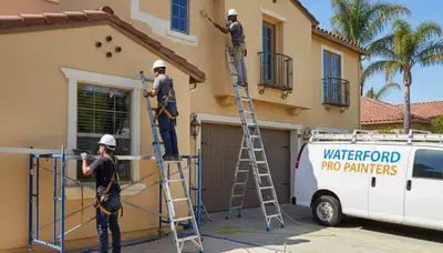 Painting contractor serving Modesto, CA, for interior and exterior home painting services